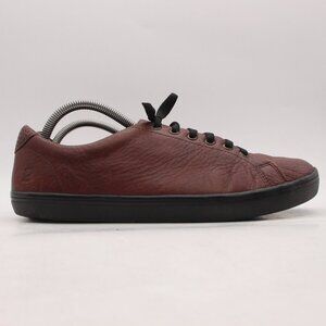 Birchbury Slip On Shoes Mens 10 Brown Leather Bramfords Barefoot Minimalist